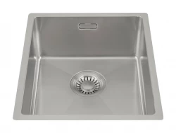 Lorreine 34R Luxe Мивка от неръждаема стомана 34x40cm за монтаж под, над и на нивото на плота 1150178226