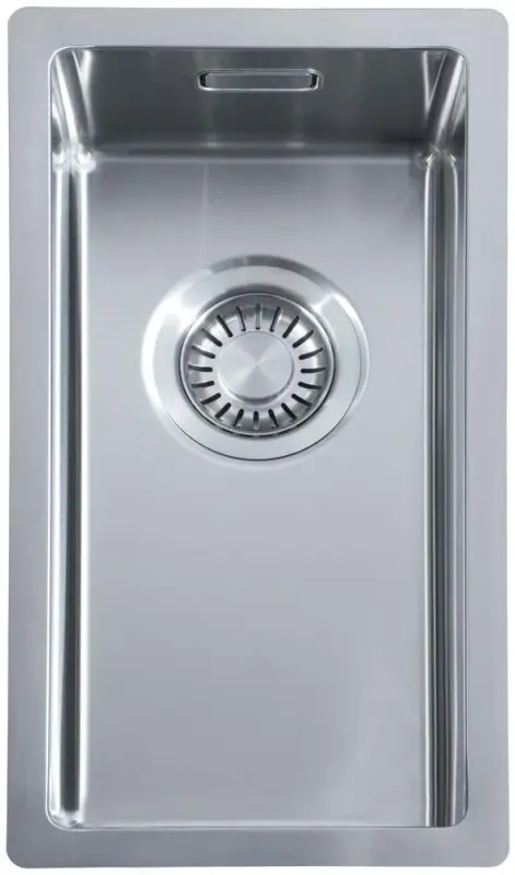 ABK Bingara Малка мивка от неръждаема стомана 20x40cm за монтаж под, над и на нивото на плота BIN20FVI