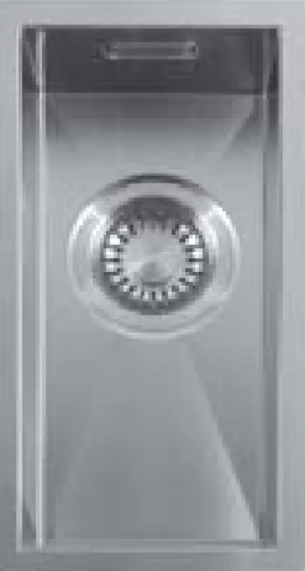 ABK Baronga Малка мивка неръждаема стомана 16x34 cm монтаж под, над и на нивото на плота BAR16FVI