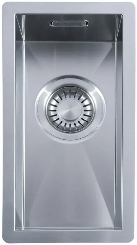 ABK Baronga Малка мивка неръждаема стомана 16x34 cm монтаж под, над и на нивото на плота BAR16FVI