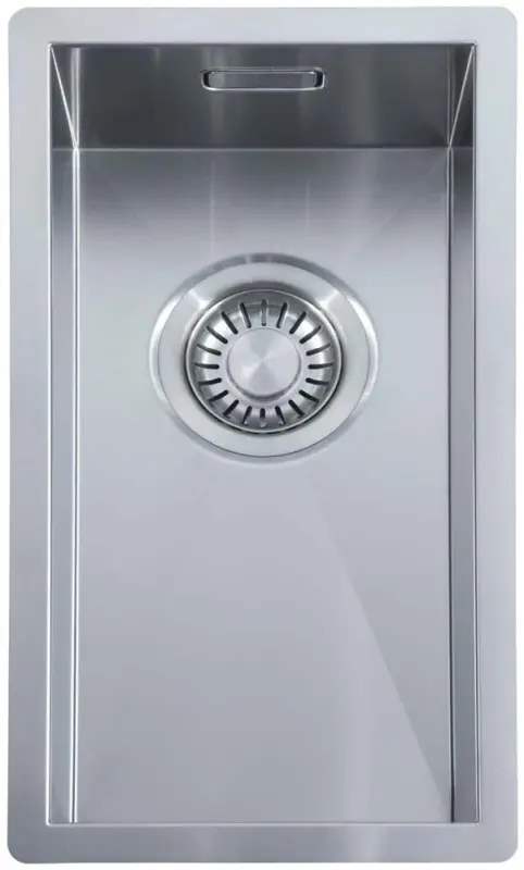 ABK Baronga малка мивка неръждаема стомана с размери 20x40 cm монтаж под, над и на нивото на плота BAR20FVI