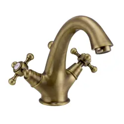 Huber Victorian смесител за мивка Бронз VT00051027