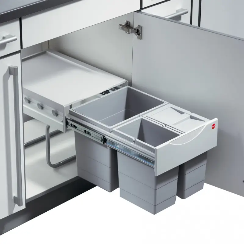 Hailo Tandem S 3 Кофа за боклук 1x18+2x8,5ltr 1153449232