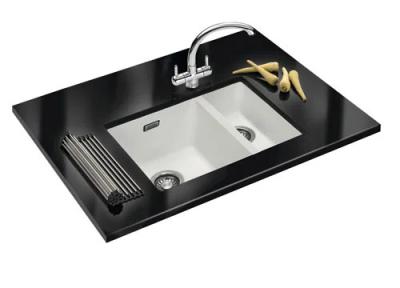 Franke Sirius 2 S2D 160 полуторка 1,5 пластмасова бяла мивка 53,5x41cm вградена 125.0252.219