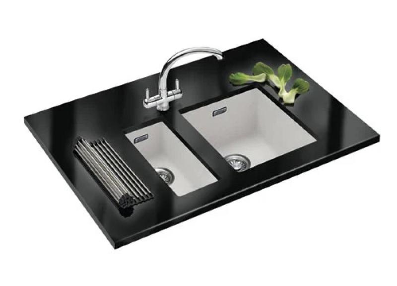 Franke Sirius 2 S2D 110.34 бял мивка от пластмаса 34x41cm за вграждане 125.0252.229