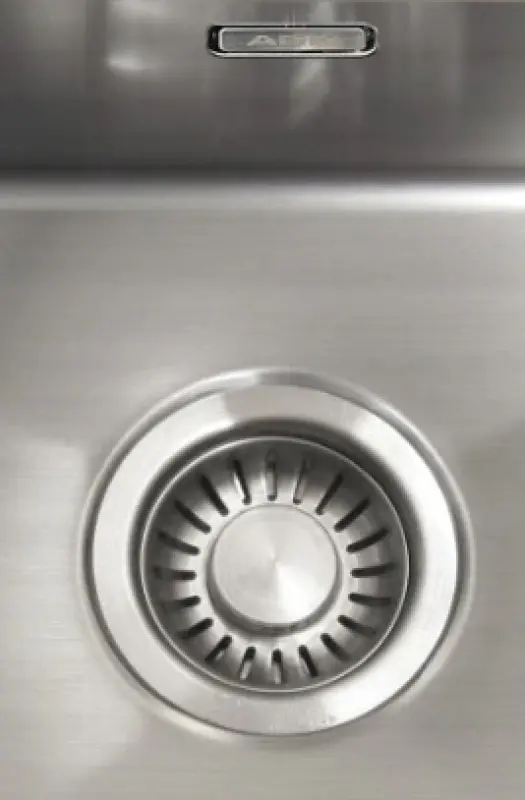 ABK Bingara Мивка неръждаема стомана с размери 15x40+34x40 cm, монтаж под, над и на нивото на плота BIN1534FVI