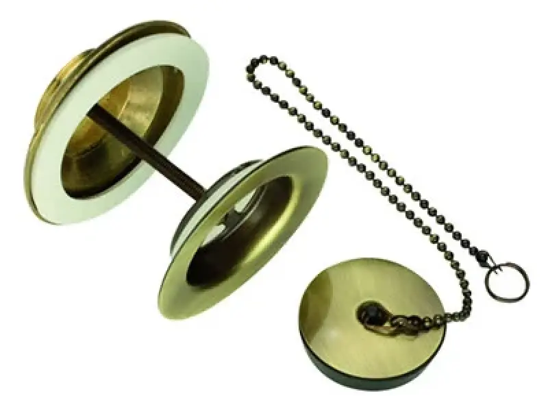 Cisal мивка със запушалка с верижка бронз ZA00160027