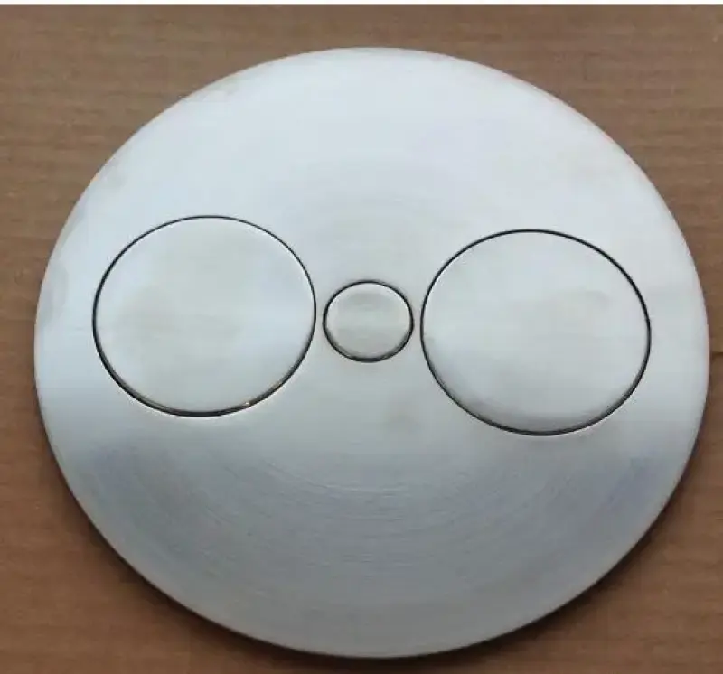 Bachmann Twist Контакт за кухненски плот, неръждаема стомана, двоен 008749