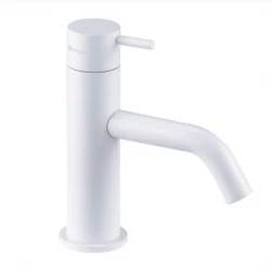 Водна революция Flow батерия за умивалник в мат бяло T110BR