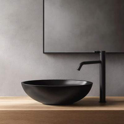 Waterevolution Flow висока смесителна батерия за умивалник, включително сив капак за сифон T115PR