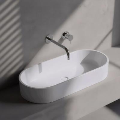 Waterevolution Flow вграден смесител за умивалник, хромиран, с излив 25 cm T116B01-25