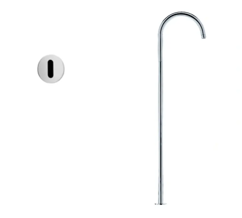 Waterevolution Flow стоящ смесител за мивка с инфрачервен сензор хром 1207925232