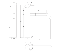 Waterevolution Flow кухненски смесител матово бяло T150BR