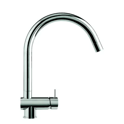 Waterevolution Flow Кухненски смесител матово бяло, с издърпващ се чучур T155BR