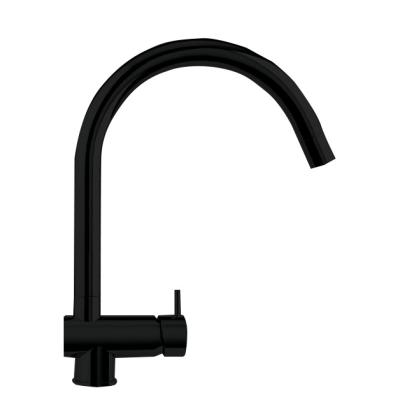 Waterevolution Flow кухненски смесител матово черно с издърпващ се чучур T155PR