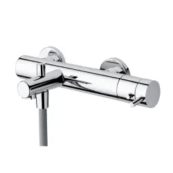 Водна революция Flow баня термостат с ръчен комплект душ в матово черно T130TPR