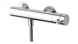 Waterrevolution Flow душов термостат с комплект за душ черен T140TPR