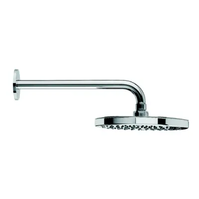Waterevolution Flow душ за глава 200 mm с монтаж на стена, хром T164101