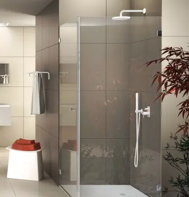 Waterevolution Flow комплект за вана със стенно свързване в матово бяло T1621BR