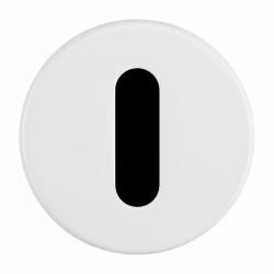 Вградена мивка с инфрачервен сензор на електрически ток от серията Waterevolution Flow в матово бяло T118EEBR