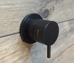 Waterevolution Flow Вграден смесител матово черно, вкл. част за вграждане T11842PR