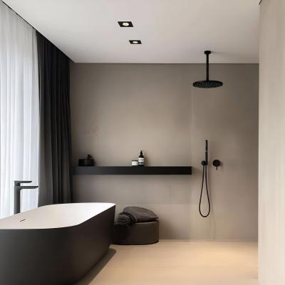 Waterevolution Flow Вграден смесител матово черно, вкл. част за вграждане T11842PR