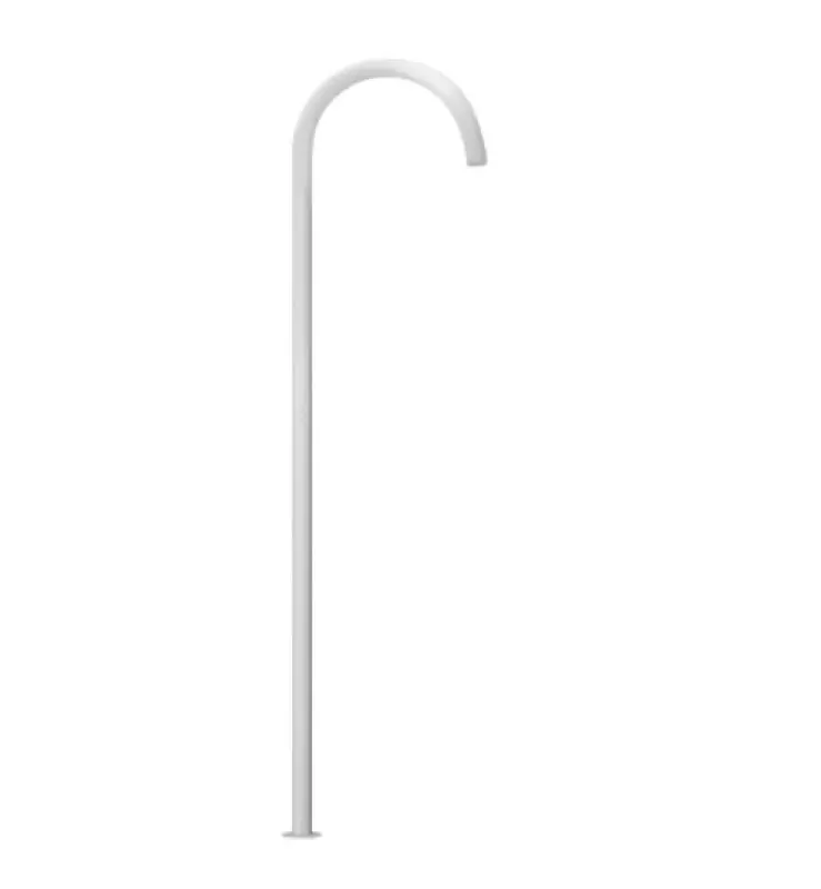 Уолеволюция Flow стоящ смесител за умивалник в бяло мат T1677BR