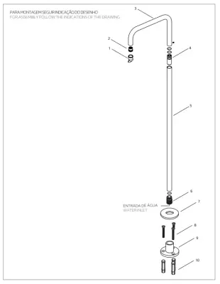 Waterrevolution Flow самостоятелен кран за вана на пода, матиран черен T1672H24PR