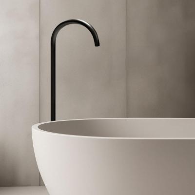 Водна революция Стоящ сифон за вана Flow матово черен T1673PR