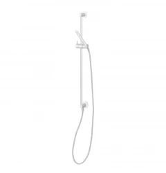 Комплект за душ с ръчен душ и плъзгач Waterrevolution Flow 800mm мат бял T1661BR