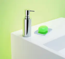 Waterrevolution Дълбок диспенсър за сапун, свободно стоящ, мат черен A225PR