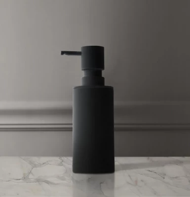 Waterrevolution Дълбок диспенсър за сапун, свободно стоящ, мат черен A225PR