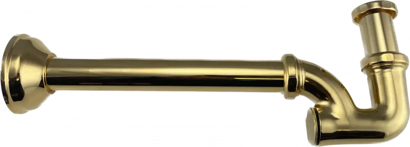 PB Unix класически метален сифон за мивка в златен цвят 1208676942
