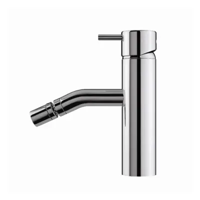 Мат бял смесител за биде от серията Flow на Waterrevolution T120BR