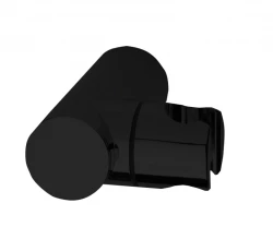 Waterrevolution Flow регулируем държач за ръчен душ матово черен T1623PR