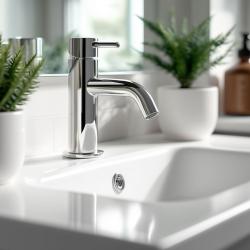 Waterevolution Flow смесител за умивалник хром T1101A01