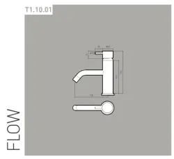 Waterevolution Flow чешма за фонтан мат бял T1101ABR