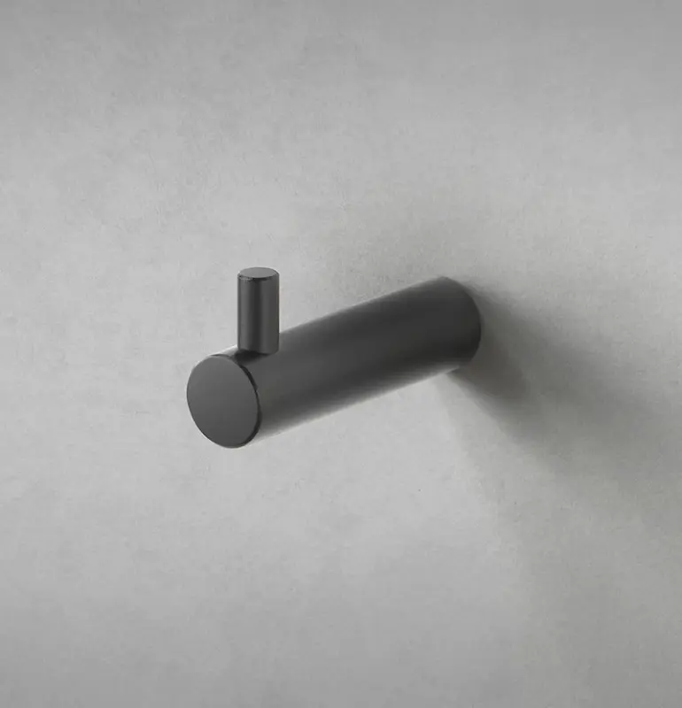 Водна революция Flow кука за кърпа в матово черно A150PR