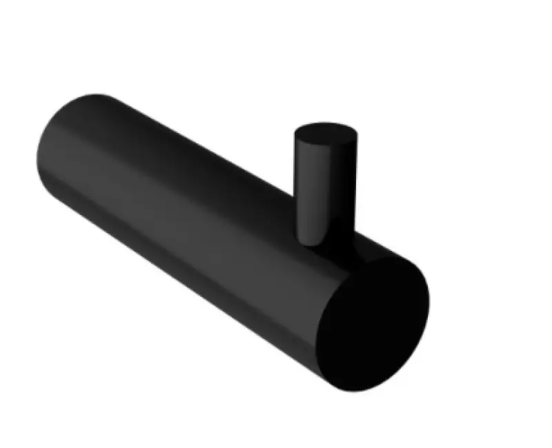 Водна революция Flow кука за кърпа в матово черно A150PR