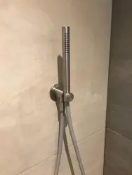 Waterevolution Flow комплект за вана със стенно връзване, изцяло от неръждаема стомана T1621IE