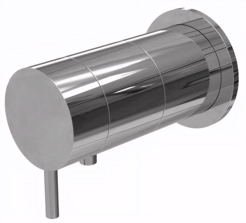 Waterevolution Flow вграден душ термостат с кръгла розетка, хром T142TB01