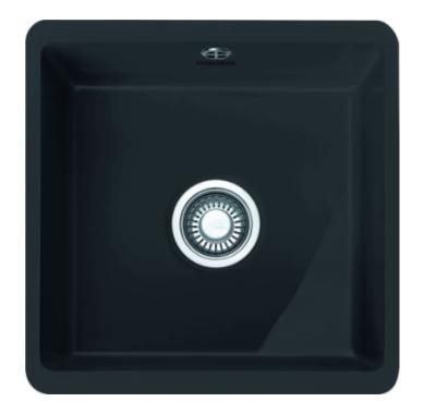 Франке мивка Fraceram Kubus KBK 110.40 Onyx за вграждане 1260335878