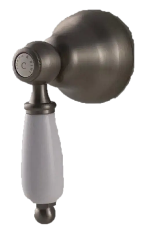 PB класически вграден вентил за вода с бял лост RVS 1208854672