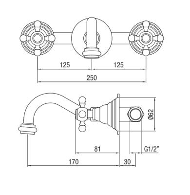 PB klassieke inbouw muurkraan met sterknoppen 16 cm uitloop RVS 1208855062

PB класически вграден стенен смесител със звездовидни дръжки 16 см чучур неръждаема стомана 1208855062