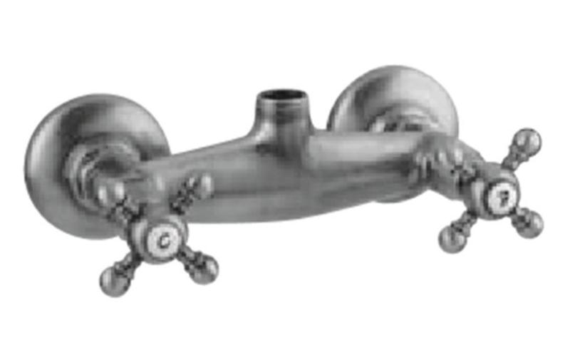 PB класически смесител за душ с горна връзка от неръждаема стомана със силни бутони за включване 1208855322