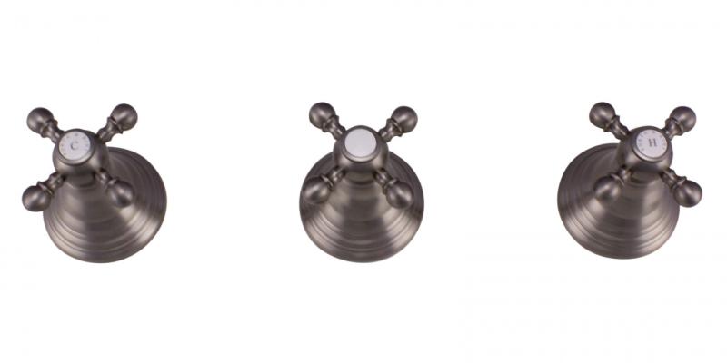 PB класически комплект за вграждане на душ с 2 посоки с превключвател с топки за сила от неръждаема стомана 1208855382