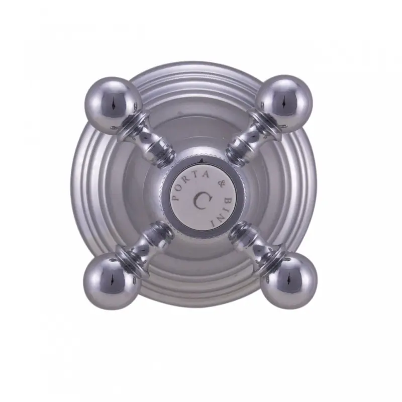 PB класически вграден вентил с усилен бутон Хром 1208855562