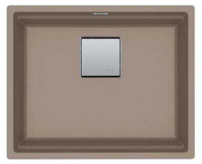 Franke Kubus KNG 110.52 Мивка 52x42 таупе гранит, монтаж под плота 125.0512.505