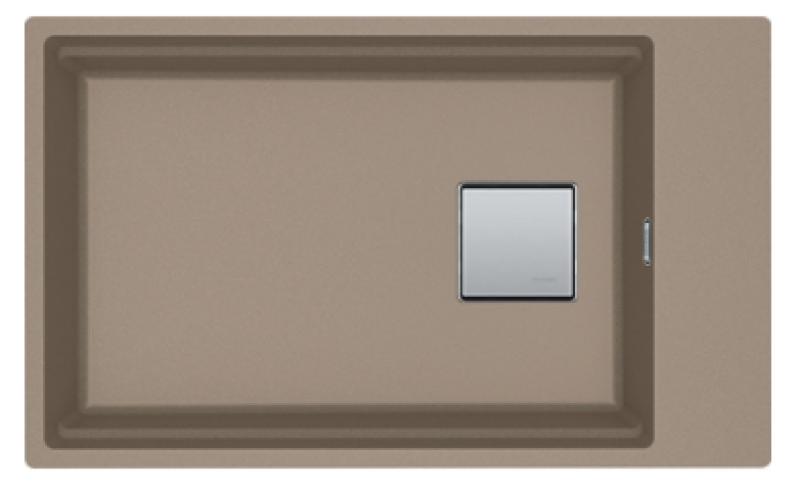 Franke Kubus KNG 110.62 Мивка 72x42 гранит таупе с отвор за смесител, монтаж под плота 125.0512.516