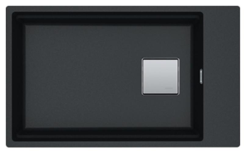 Franke Kubus KNG 110.62 Мивка 72x42 гранит в антрацит с отвор за батерия, монтаж под плота 125.0512.515